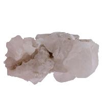 Calcite cristaux bruts avec stilbite & quartz