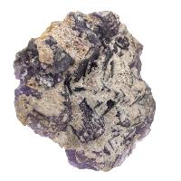 Fluorite violette cristaux bruts